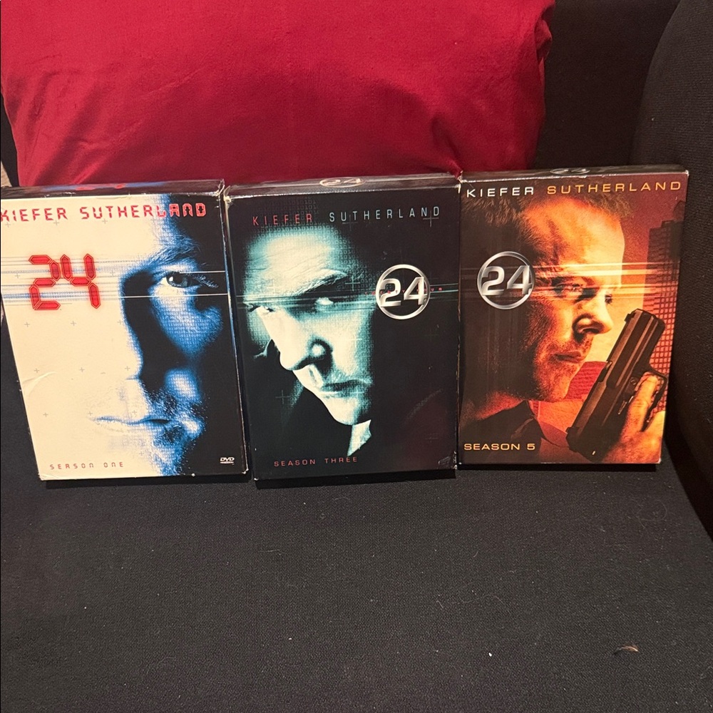 24 DVD Box Set Collection - Seasons 1, 3, 5